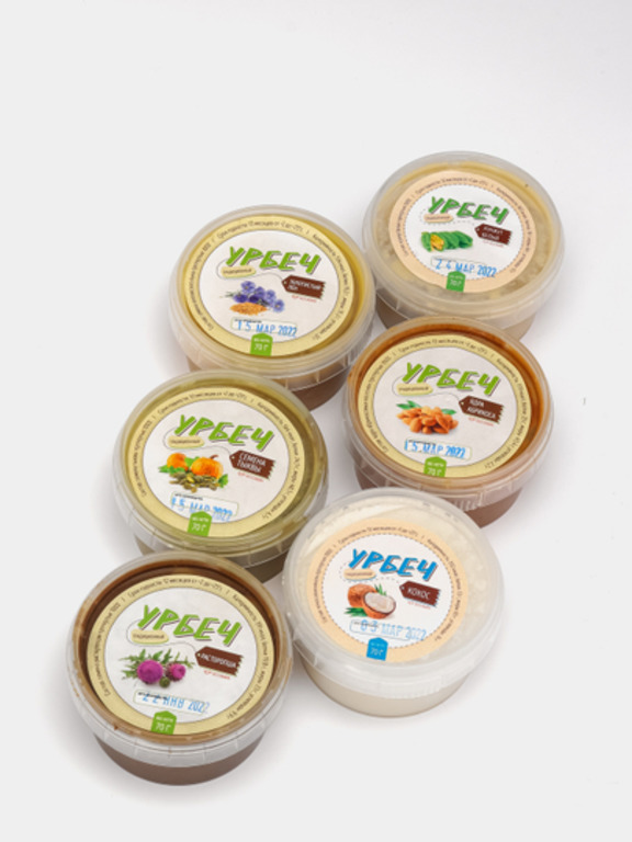 Набор семенных урбечей Намажь орех 6 шт по 70 г