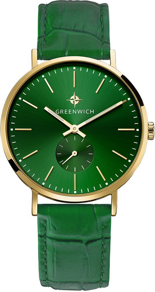 Наручные часы мужские Greenwich GW 012.27.38 зеленые