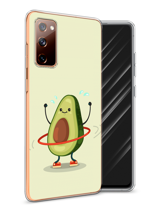

Чехол Awog на Samsung Galaxy S20 FE / Самсунг S20 FE "Авокадо с обручем", Разноцветный, 2101350-10