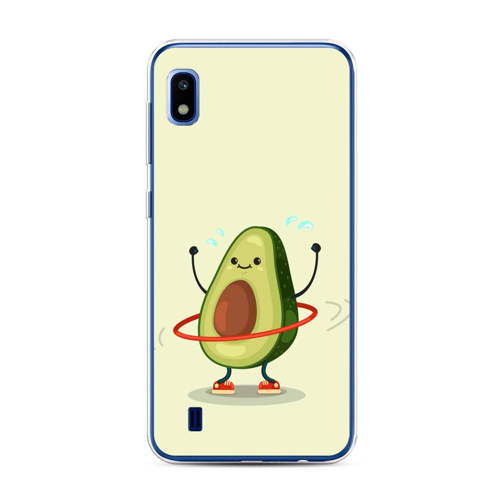 

Чехол Awog на Samsung Galaxy A10 "Авокадо с обручем", Разноцветный, 27950-10