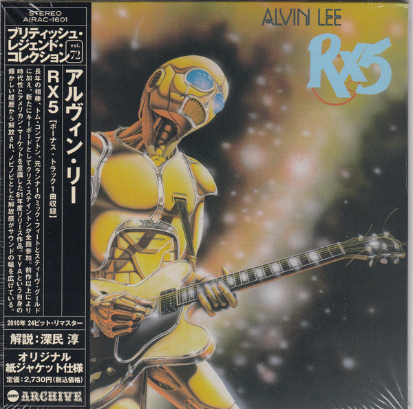 

ALVIN LEE: Rx5 + 1 Bonus Track (Mini Lp Sleeve) (1 CD)