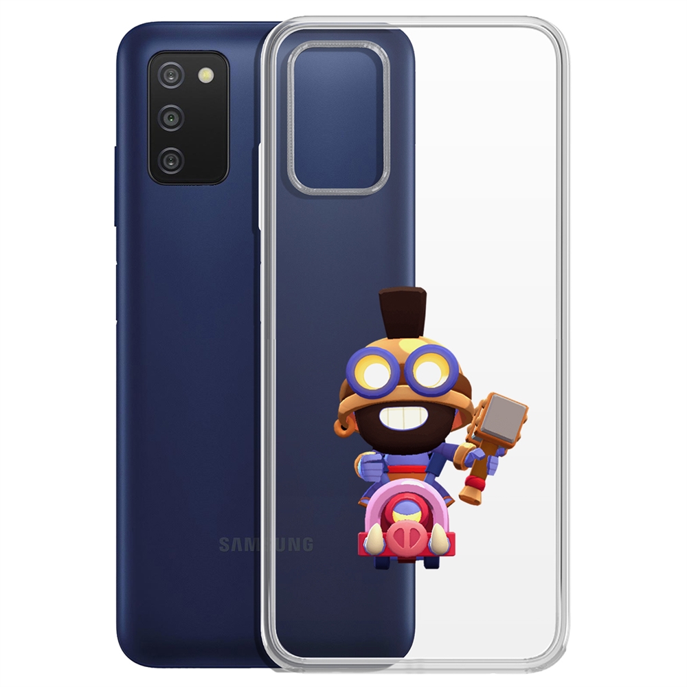 

Чехол-накладка Brawl Stars-Карл Всадник на кабане для Samsung Galaxy A03s (A037)