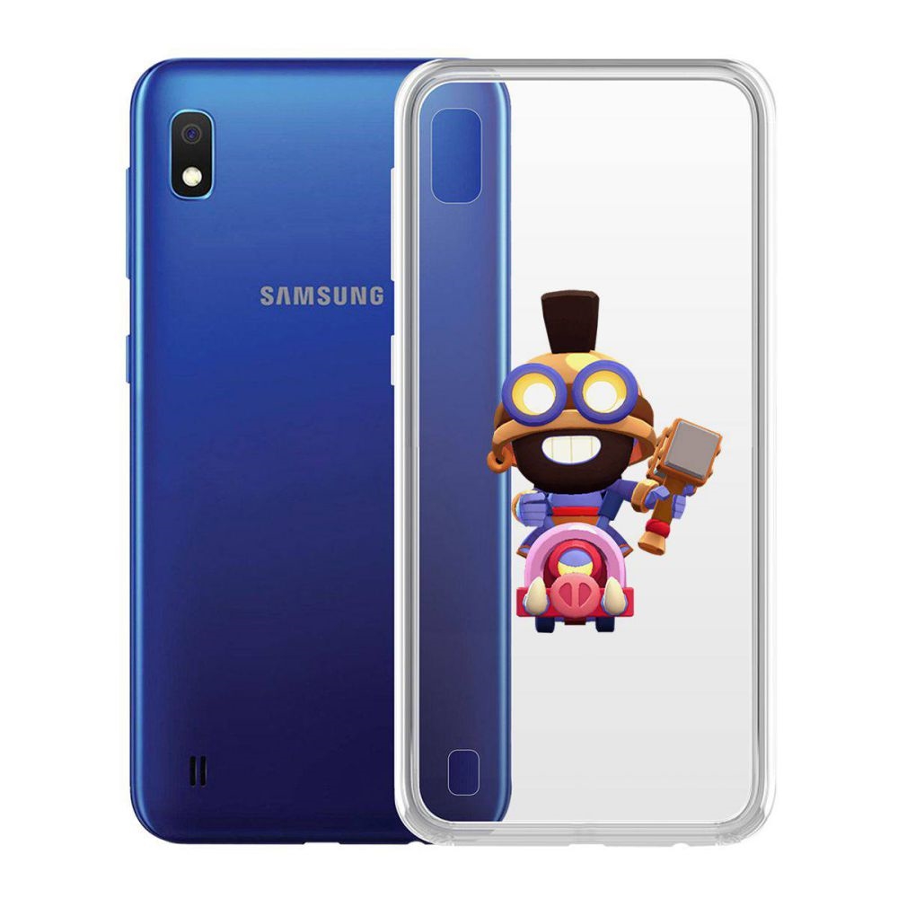 

Чехол-накладка Brawl Stars-Карл Всадник на кабане для Samsung Galaxy A10 (A105)