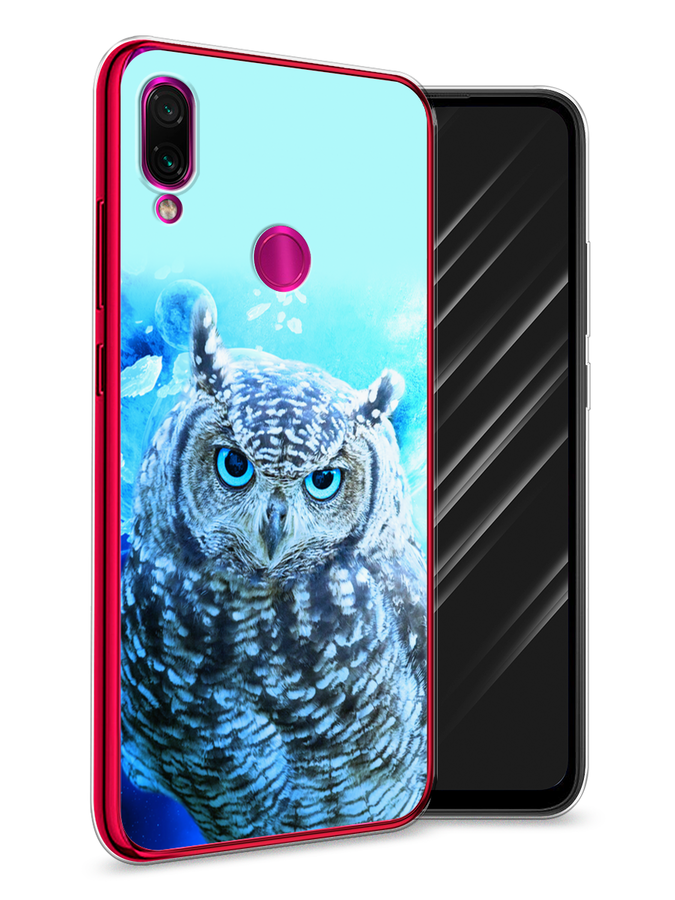 

Чехол Awog на Xiaomi Redmi Note 7 "Сова арт 7", Разноцветный, 34750-1