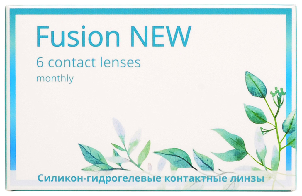 

Контактные линзы OKVision Fusion NEW 1 месяц, +2.50 8.6, 6 шт.