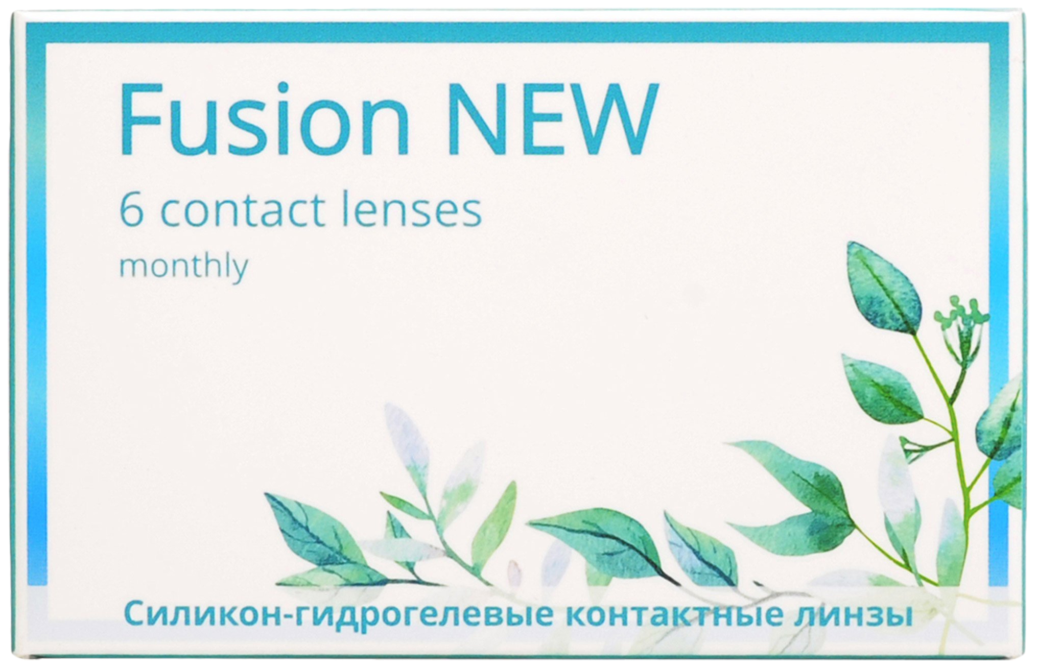 фото Контактные линзы okvision fusion new 1 месяц, -2.00 8.6, 6 шт..