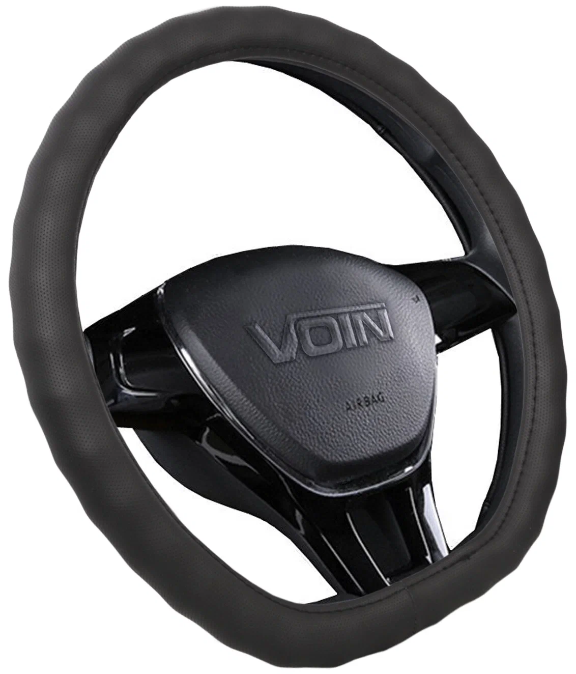 

Оплетка Руля M Azard Voin Classik Plus-D Экокожа D-Образный Обод Черная AZARD арт. OPLV090, Черный