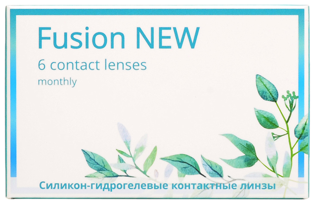 Контактные линзы OKVision Fusion NEW 1 месяц, -5.00 8.6, 6 шт