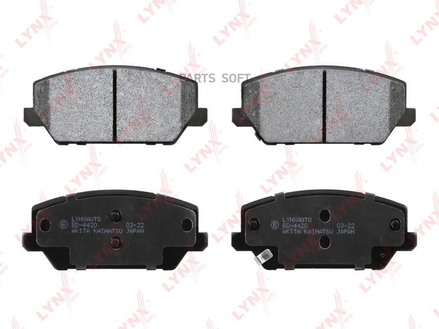 

Тормозные колодки LYNXauto передние дисковые BD4420