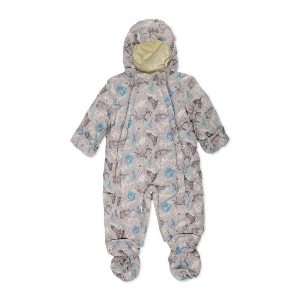 

Комбинезон для мальчиков V-Baby цвет серый, размер 74, 55-064_74, 55-064