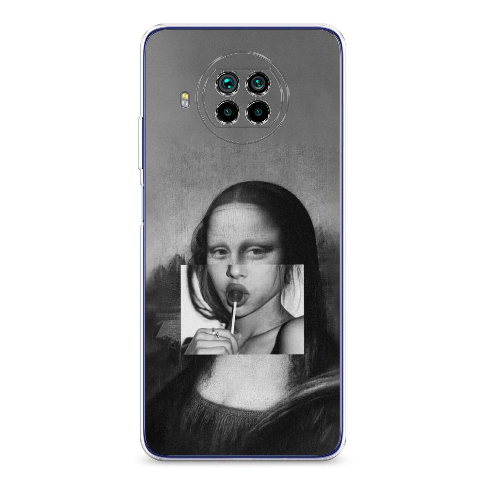 

Чехол Awog на Xiaomi Mi 10T Lite "Mona Lisa sucking lollipop", Разноцветный, 39150-9