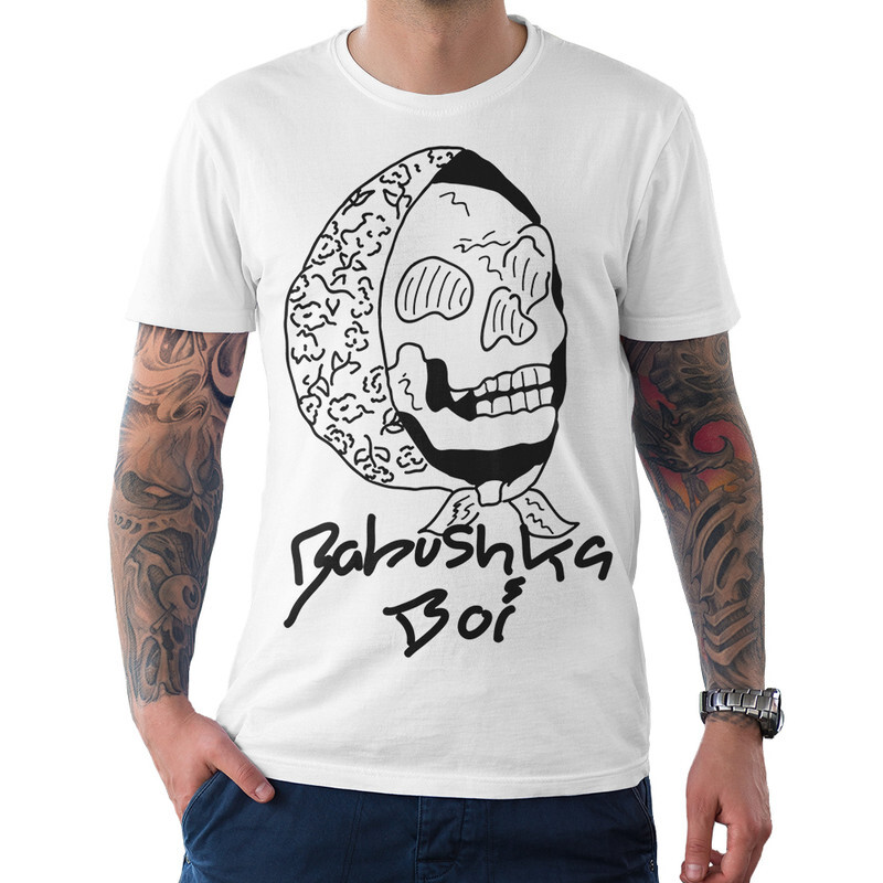 

Футболка мужская Dream Shirts ASAP Rocky Babushka Boi 9899089222 белая 3XL, ASAP Rocky Babushka Boi 9899089222