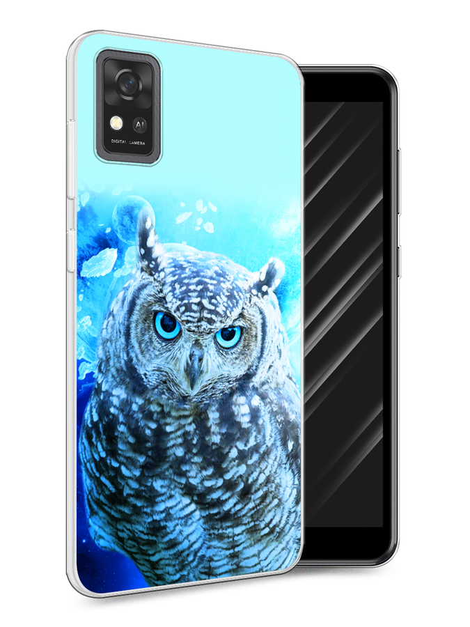 

Чехол Awog на ZTE Blade A31 / ЗТЕ Блэйд A31 "Сова арт 7", Разноцветный, 134650-1