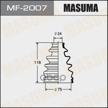 

Пыльник ШРУСа MASUMA MF-2007