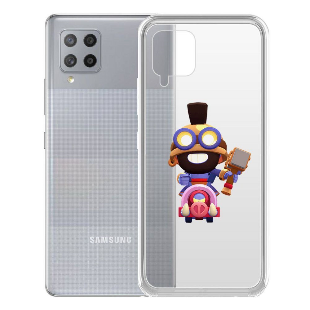 

Чехол-накладка Brawl Stars-Карл Всадник на кабане для Samsung Galaxy A42 5G (A426)