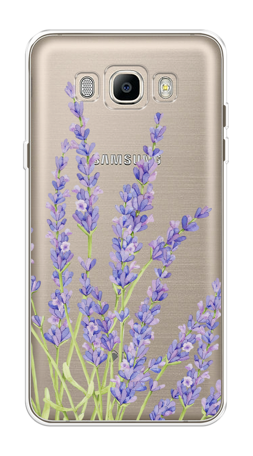 

Чехол на Samsung Galaxy J5 2016 "Лавандовые стебли", Фиолетовый;зеленый, 22750-1