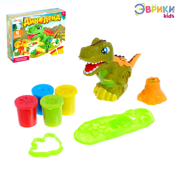 

Набор для игры с пластилином «ДиноЛенд»