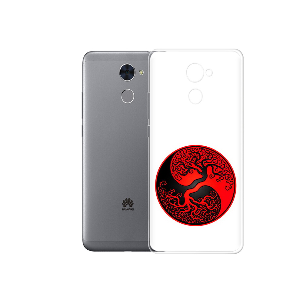 

Чехол MyPads Tocco для Huawei Enjoy 7 Plus инь янь дерево (PT74186.70.379), Прозрачный, Tocco