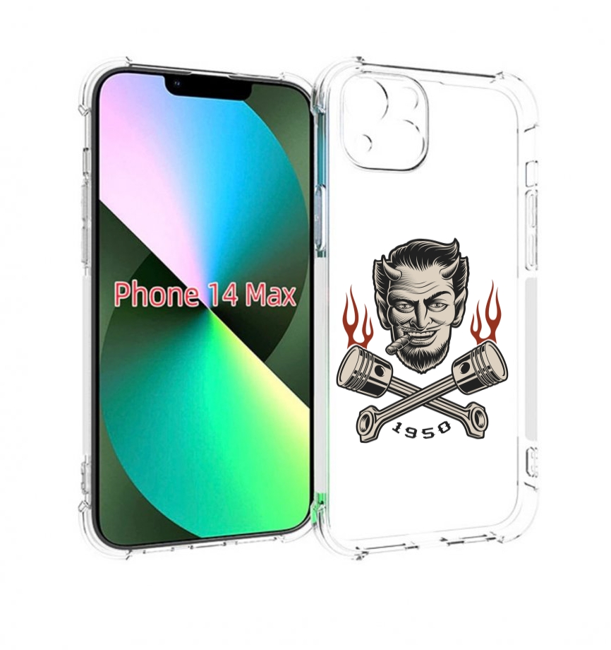 

Чехол MyPads ни-горят для iPhone 14 Plus (6.7), Прозрачный, Tocco