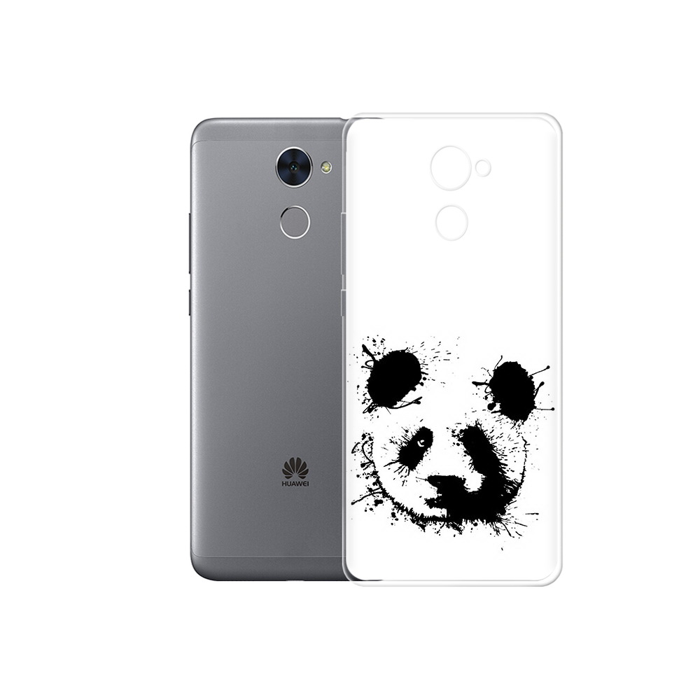 

Чехол MyPads Tocco для Huawei Enjoy 7 Plus клякса-панда (PT74186.70.389), Прозрачный, Tocco