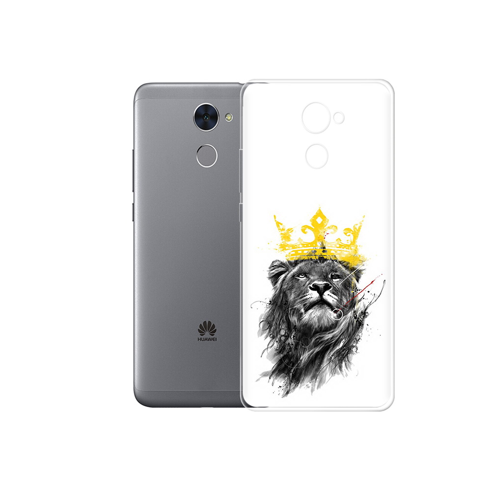 

Чехол MyPads Tocco для Huawei Enjoy 7 Plus король-лев (PT74186.70.391), Прозрачный, Tocco