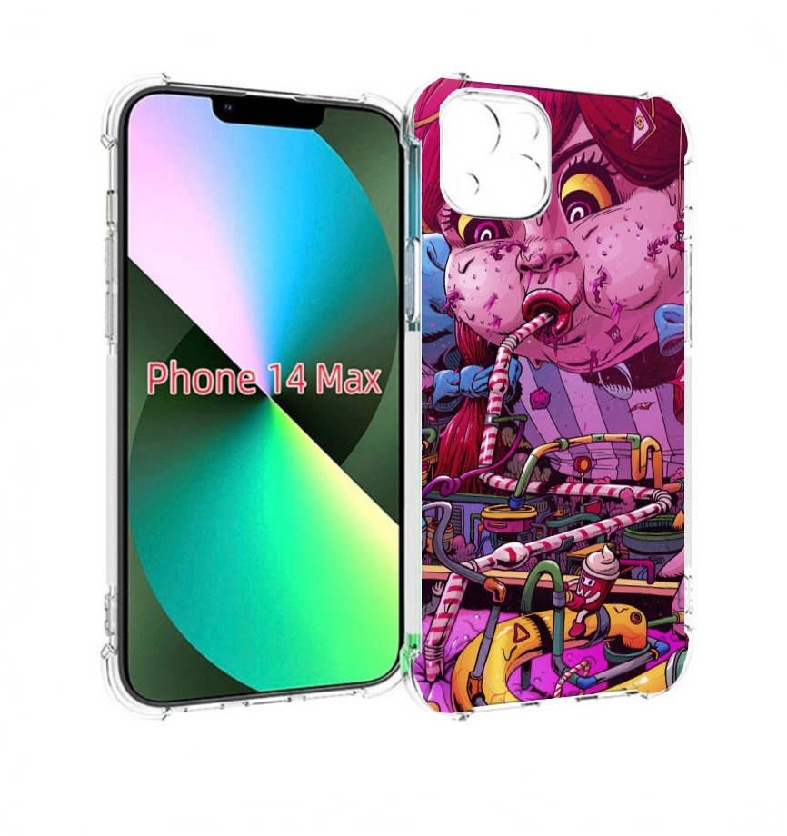 

Чехол MyPads прикольная сладкая картинка для iPhone 14 Plus (6.7), Прозрачный, Tocco
