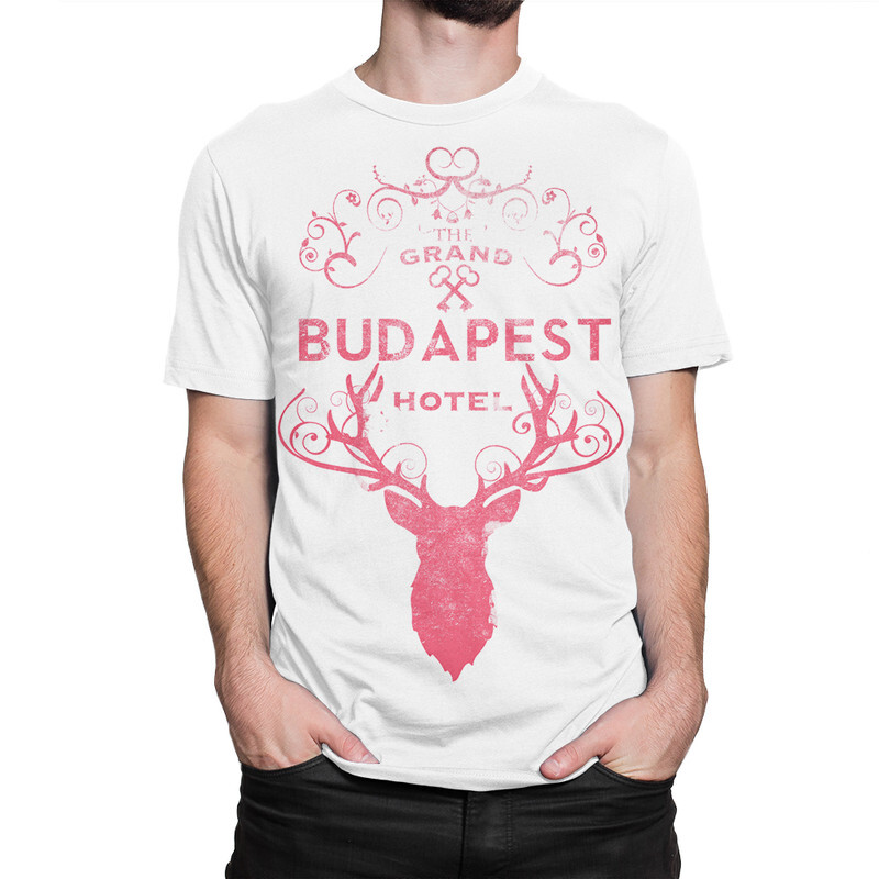 

Футболка мужская Dream Shirts Отель Гранд Будапешт 9899098222 белая M, Отель Гранд Будапешт 9899098222