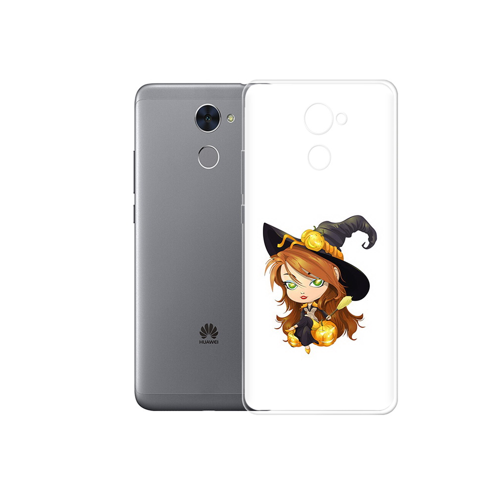 

Чехол MyPads Tocco для Huawei Enjoy 7 Plus Ведьмочка (PT74186.70.40), Прозрачный, Tocco