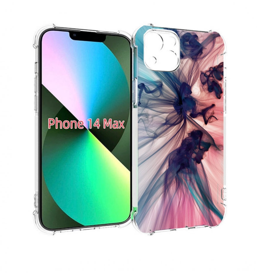 

Чехол MyPads разноцветный дым для iPhone 14 Plus (6.7), Прозрачный, Tocco