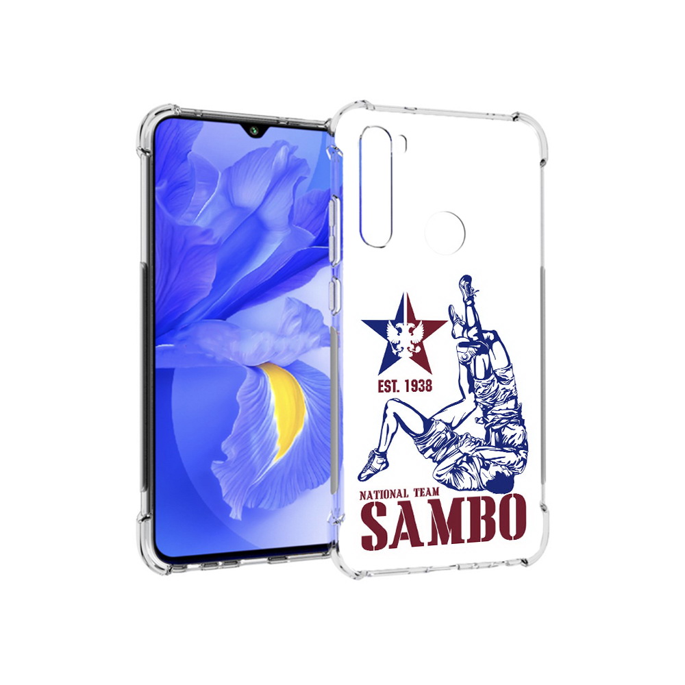 

Чехол MyPads Tocco для Xiaomi Redmi Note 8T единоборства самбо (PT140720.278.344), Прозрачный, Tocco