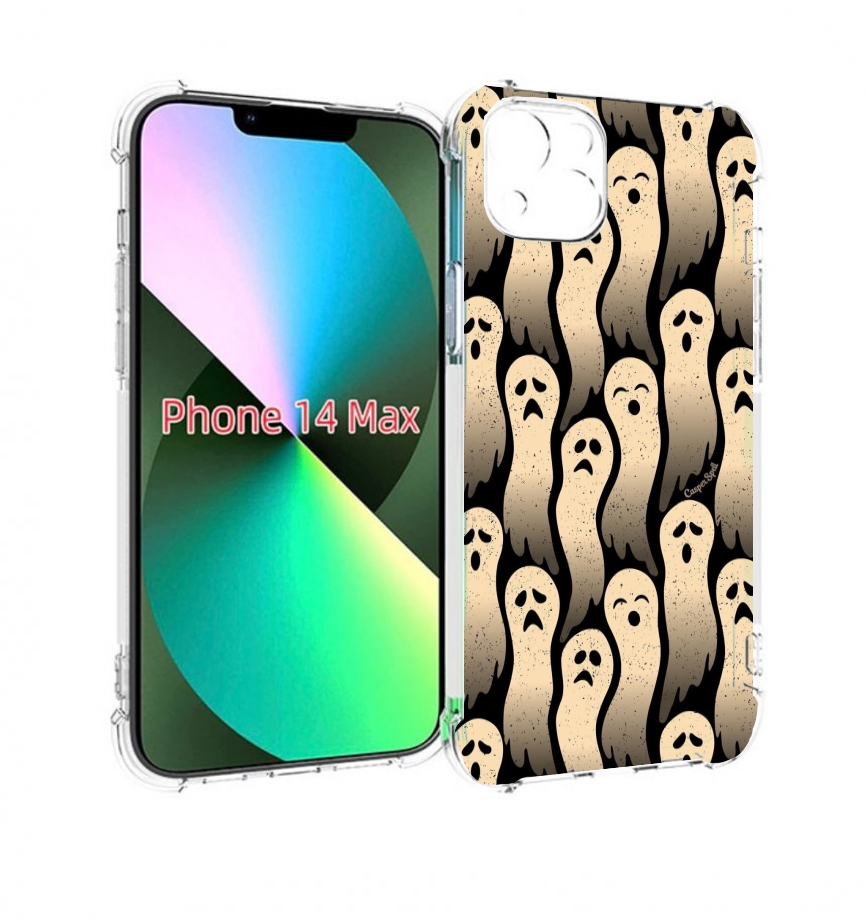 

Чехол MyPads разные души для iPhone 14 Plus (6.7), Прозрачный, Tocco