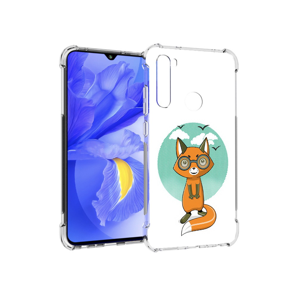 Чехол MyPads Tocco для Xiaomi Redmi Note 8T задумчивая лиса (PT140720.278.348)
