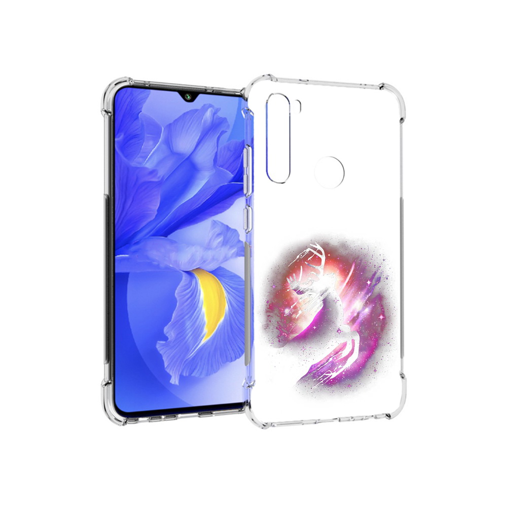 

Чехол MyPads Tocco для Xiaomi Redmi Note 8T звездный олень (PT140720.278.354), Прозрачный, Tocco