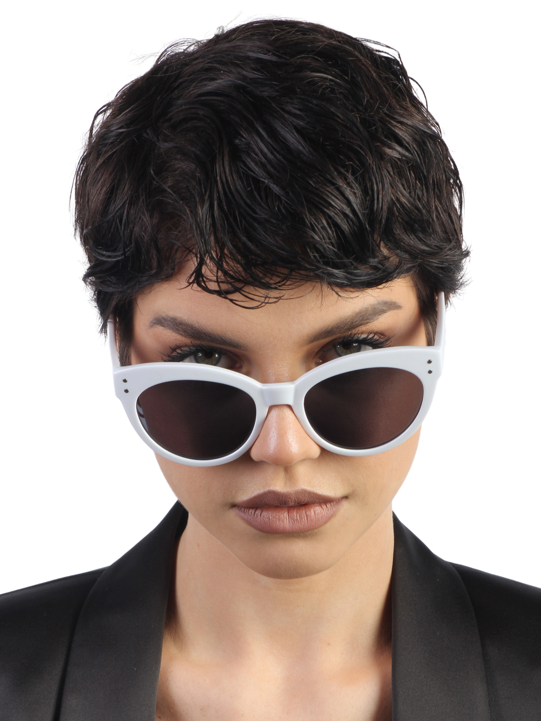 Солнцезащитные очки женские Pretty Mania ANG500, черные