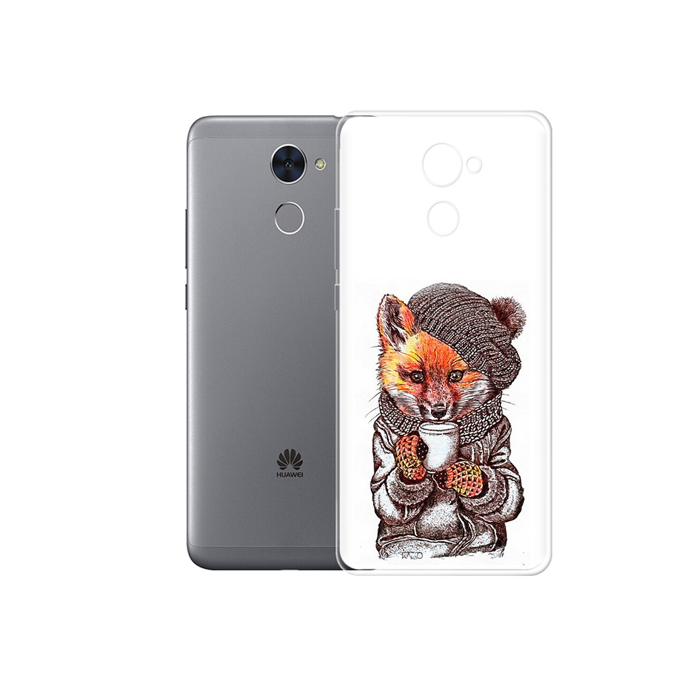 

Чехол MyPads Tocco для Huawei Enjoy 7 Plus лиса в шапке (PT74186.70.437), Tocco