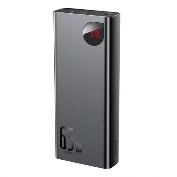 

Повербанк Baseus Adaman Metal Digital Display Quick Charge Power Bank 20000mAh 65W, PPIMDA-D0