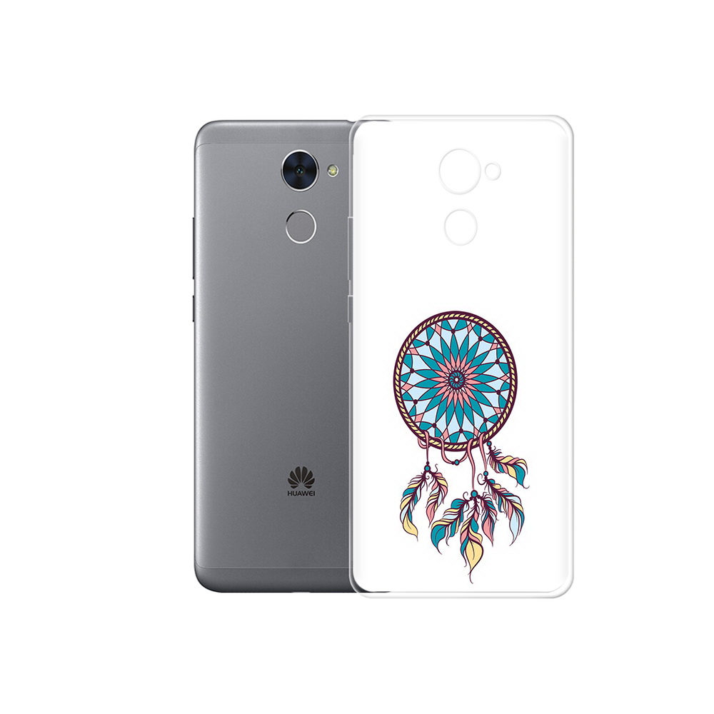 

Чехол MyPads Tocco для Huawei Enjoy 7 Plus ловец снов синий (PT74186.70.443), Прозрачный, Tocco