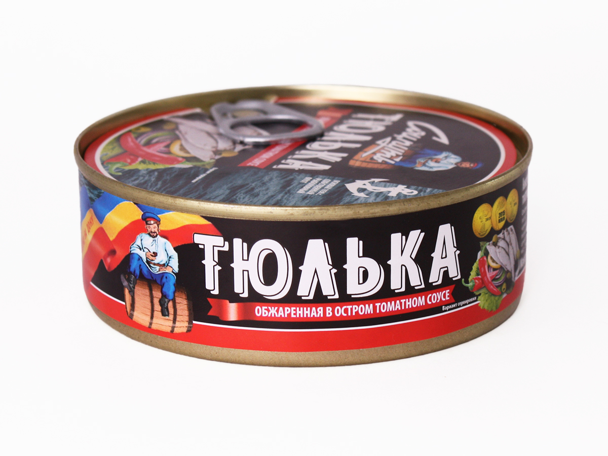 

Тюлька Соцпуть обжаренная, в остром томатном соусе, 240 г
