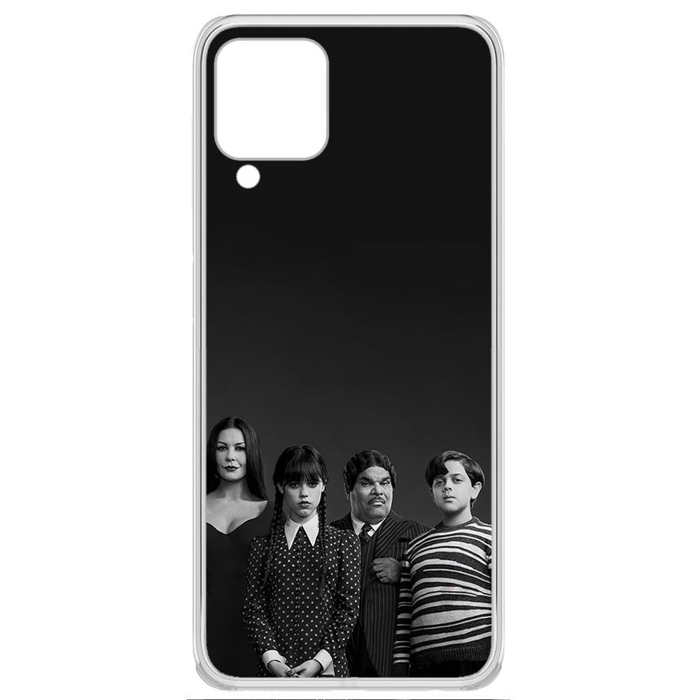 

Чехол-накладка Уэнсдей Аддамс - Семейка Аддамс для Samsung Galaxy A22 4G (A225), Прозрачный