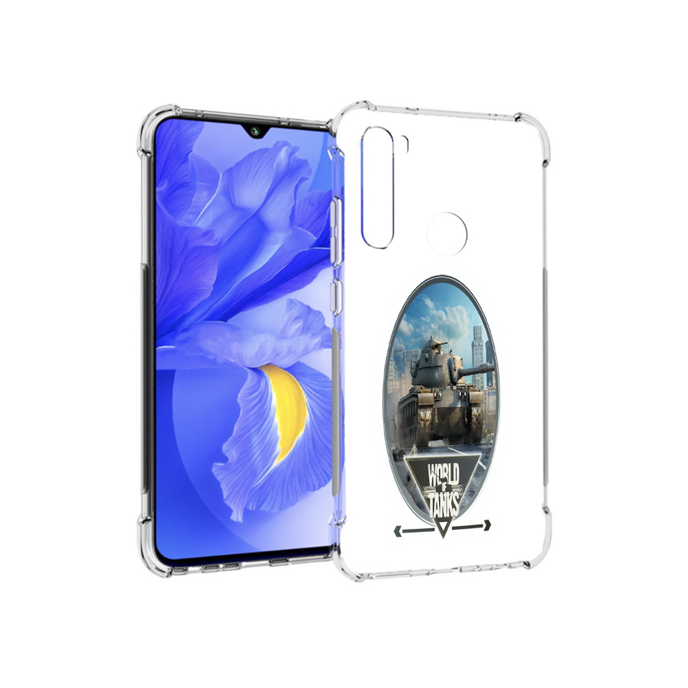 

Чехол MyPads Tocco для Xiaomi Redmi Note 8T игра с танками (PT140720.278.375), Прозрачный, Tocco