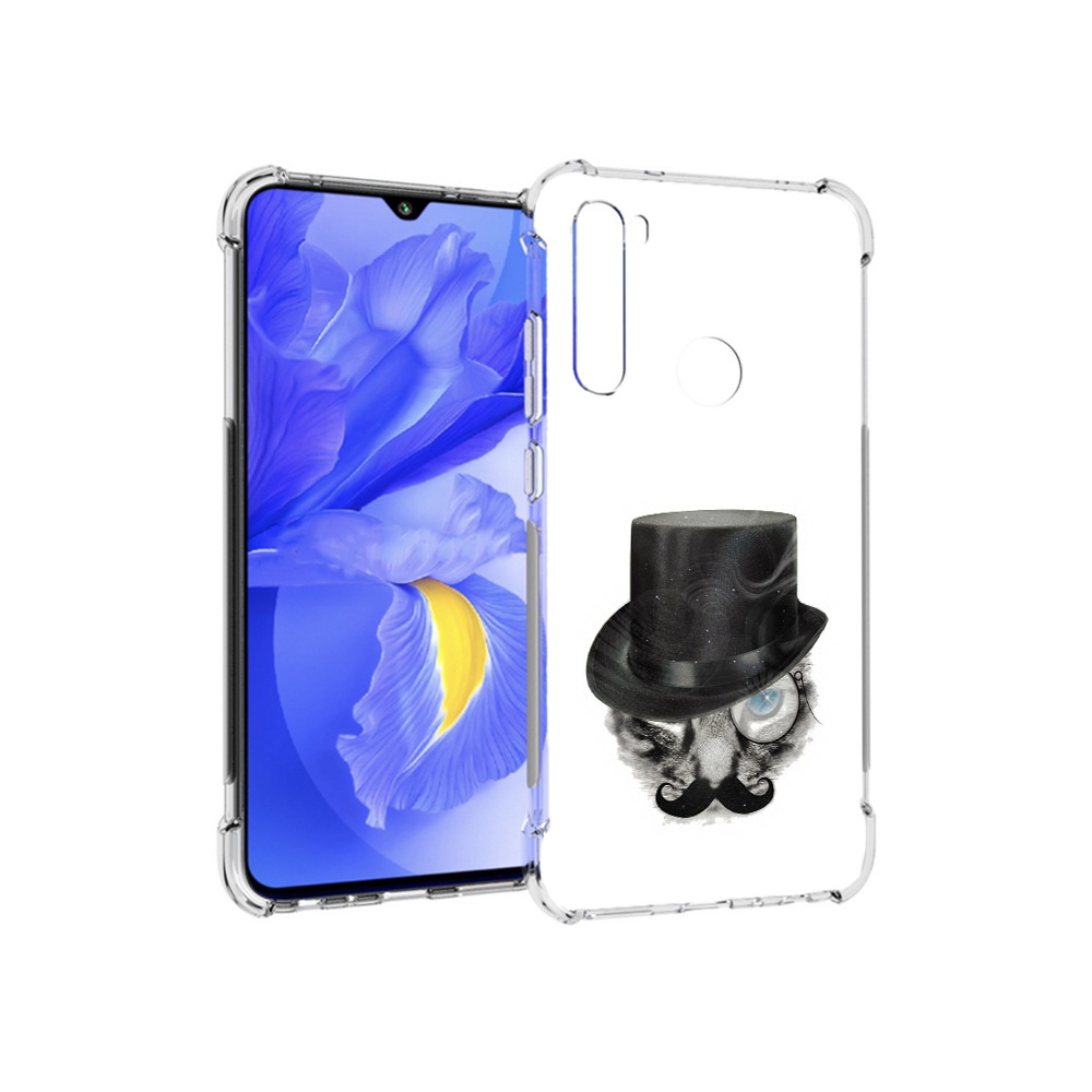 

Чехол MyPads Tocco для Xiaomi Redmi Note 8T интелегентный кот (PT140720.278.378), Прозрачный, Tocco