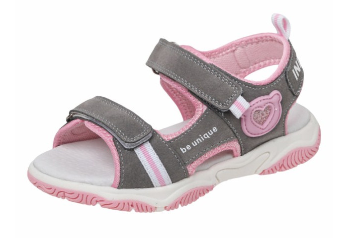 

Сандалии Indigo kids 22-597_35, серый-розовый, 35