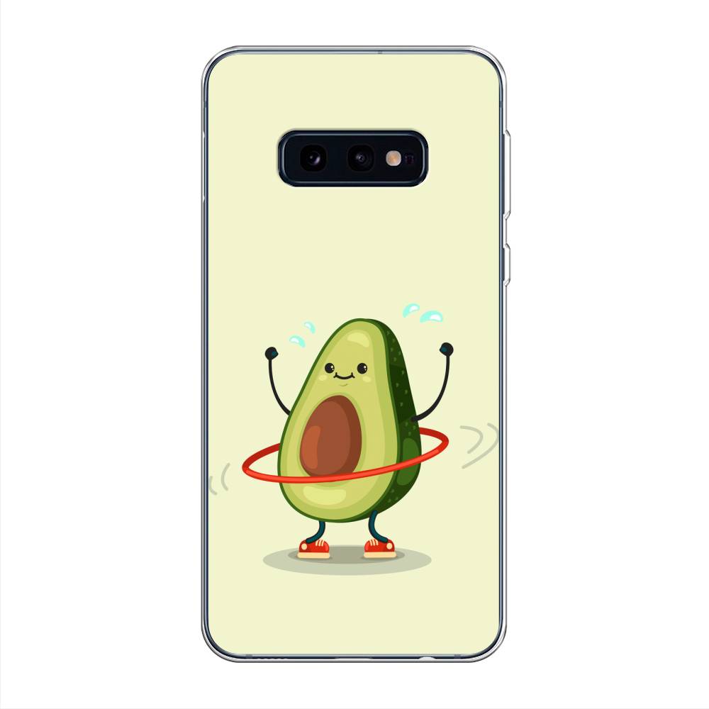 

Чехол Awog на Samsung Galaxy S10E "Авокадо с обручем", Разноцветный, 27250-10