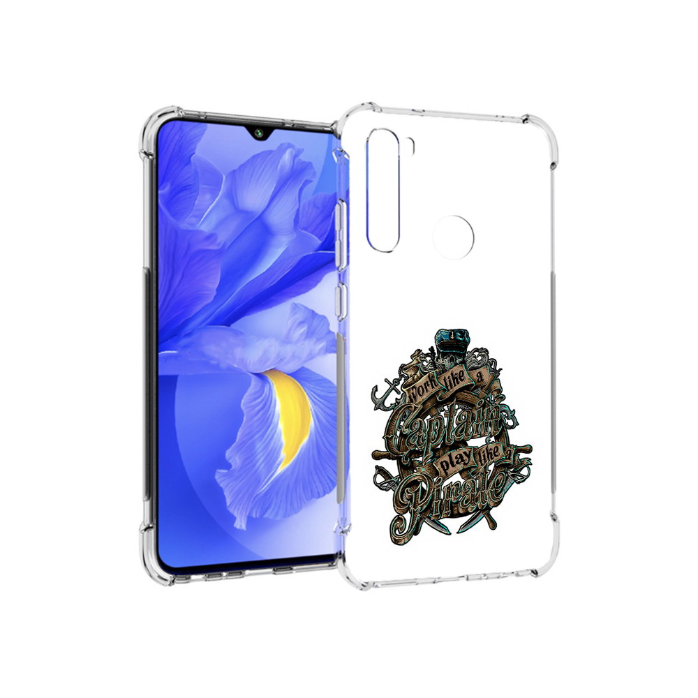 Чехол MyPads Tocco для Xiaomi Redmi Note 8T капитан пиратов (PT140720.278.385)