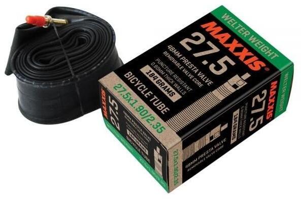 

Велокамера Maxxis 2020 Welter Weight 27.5X1.90/2.35 Sv48 Авто Ниппель 48 (Б/Р), Welter Weight 27.5X1.90/2.35 Sv48 Авто Ниппель 48