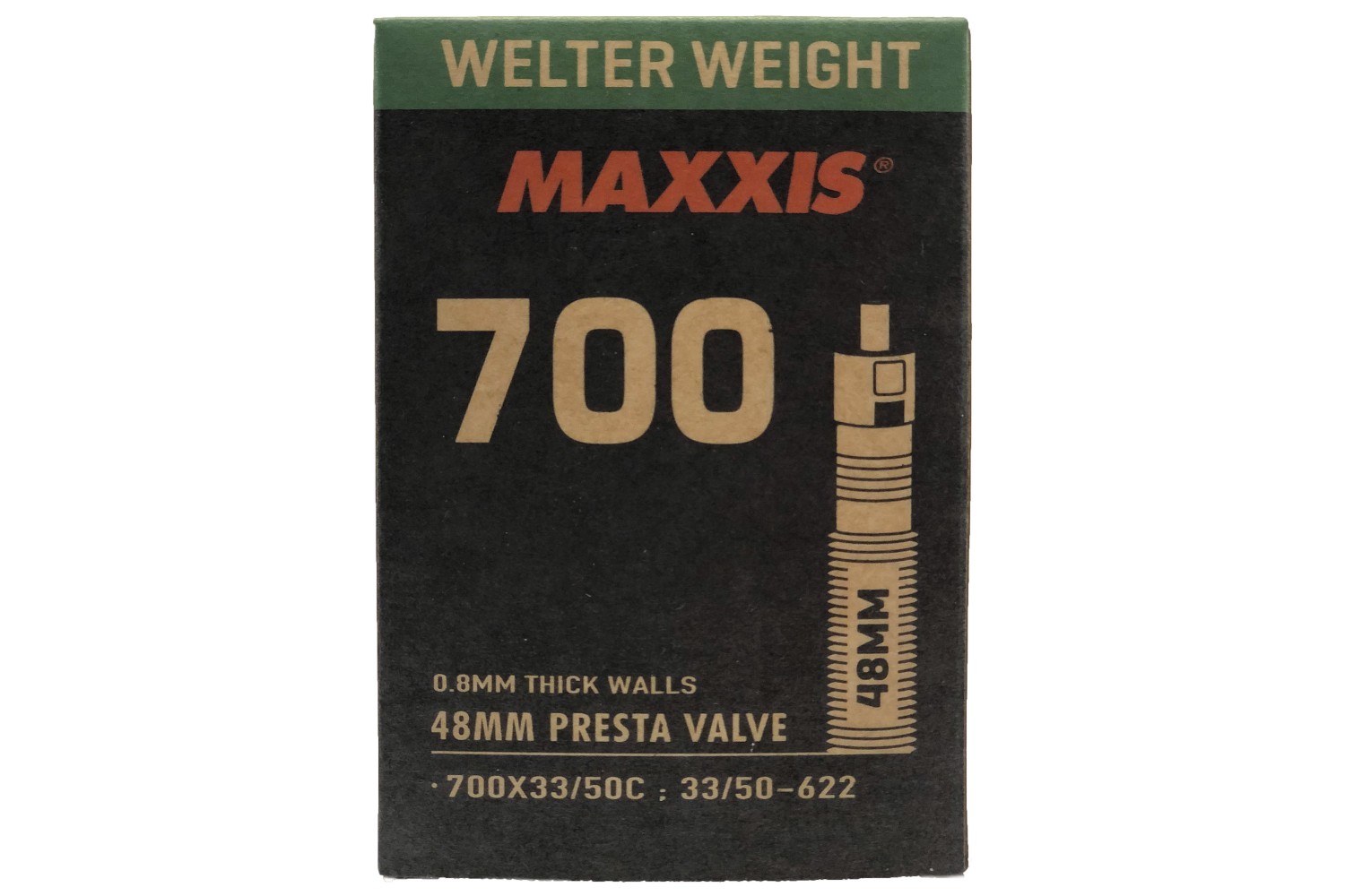 фото Велокамера maxxis 2021 welter weight 700x23/32c lfvsep вело ниппель 48 0.8mm (б/р)