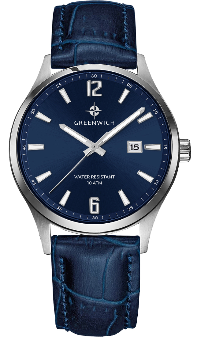 Наручные часы мужские Greenwich GW 051.16.36 синие