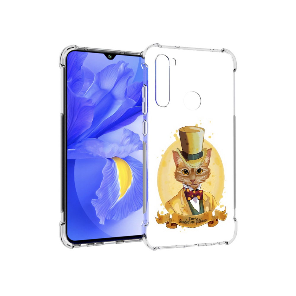 

Чехол MyPads Tocco для Xiaomi Redmi Note 8T кот юрист (PT140720.278.401), Прозрачный, Tocco