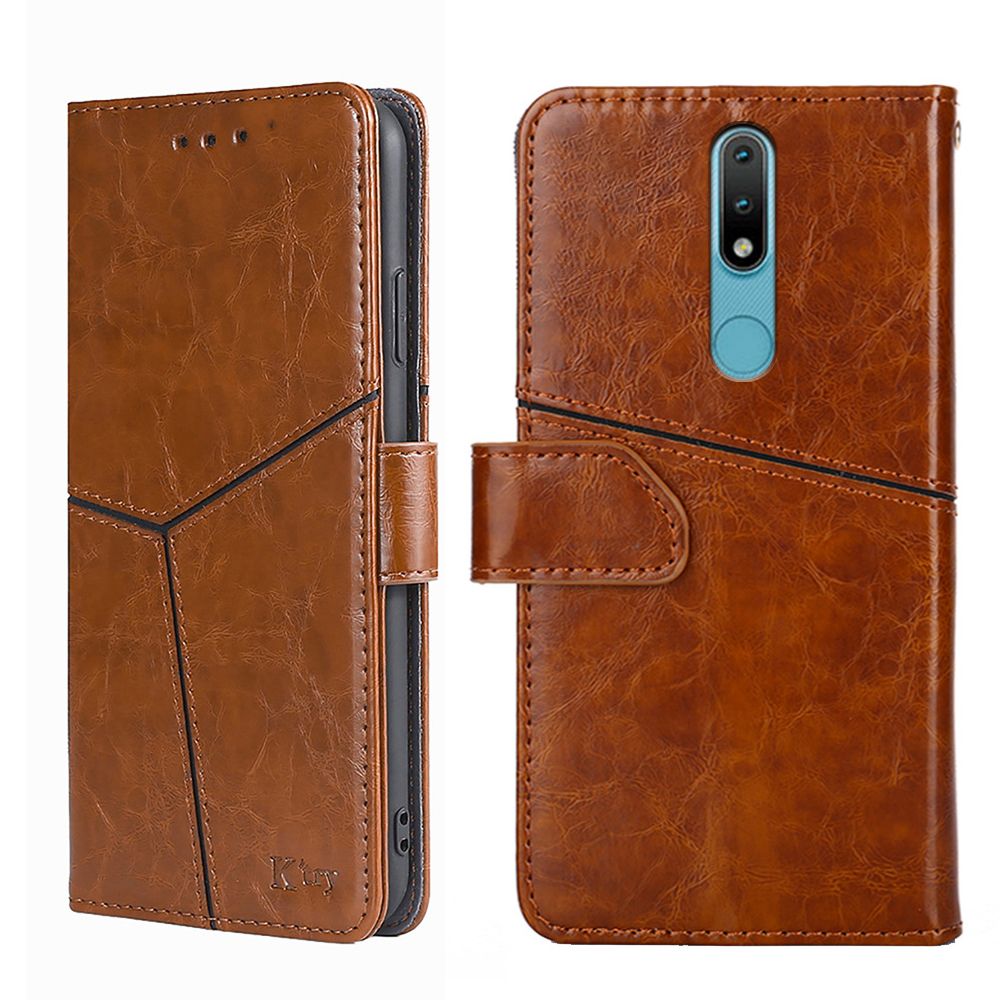 

Чехол MyPads для Nokia 2.4 светло-коричневый (255730)