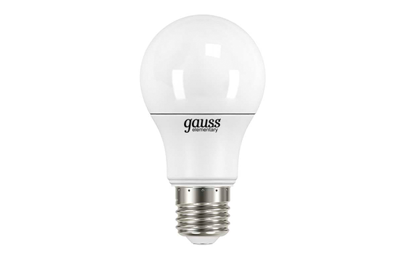 Лампа Gauss LED A60 Elementary 7W E27 540lm 4100K 999₽